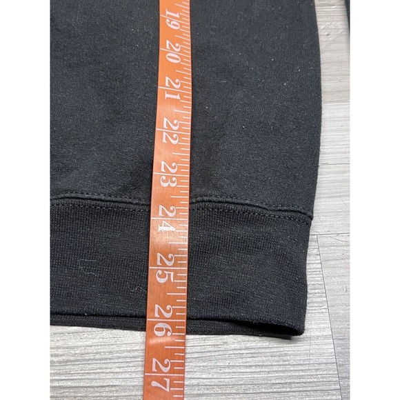 Vintage‎ Champion Eco Hoodie Y2K Foo Foo Embroidered Roses Black Mens Sz L - Picture 9 of 9